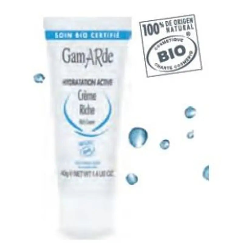 Gamarde Rich Moisturising Cream 40Ml. Bio