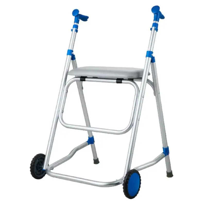 Garcia 1880 Aluminium Walker With Wheels And Seat