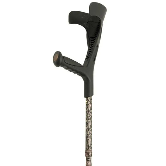 Garcia 1880 Cashmere Printed Folding Walking Stick (Pair)