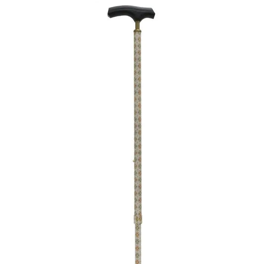 Garcia 1880 Soft Touch Cashmere Stamped Swan Cuff Extendable Crutch