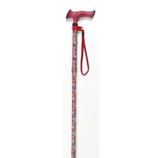 Garcia 1880 Aluminium Folding Crutch, Embossed Ergonomic Handle