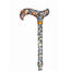 Garcia 1880 Foldable Aluminium Flower Print Crutch