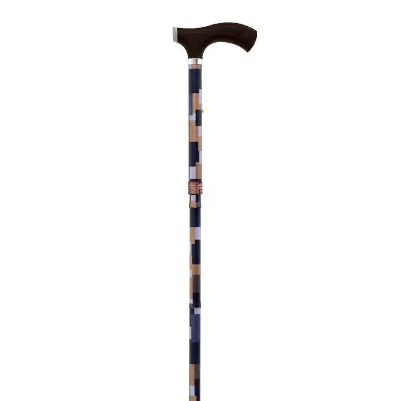 García 1880 Folding Crutch In Embossed Soft Touch Aluminium