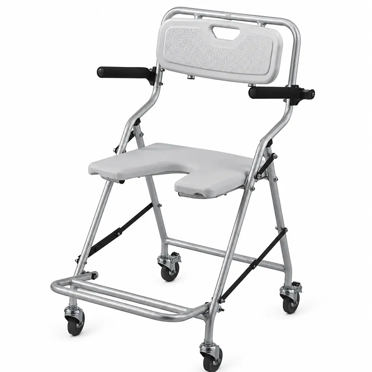 Garcia 1880 Folding Bath Chair With Wheels