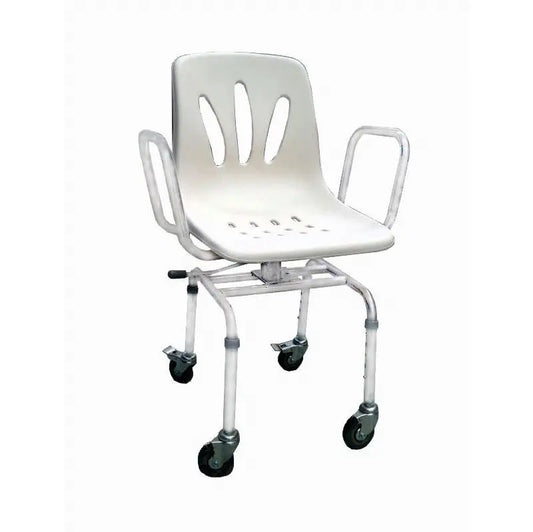 Garcia 1880 Swivel Shower Chair With Wheels