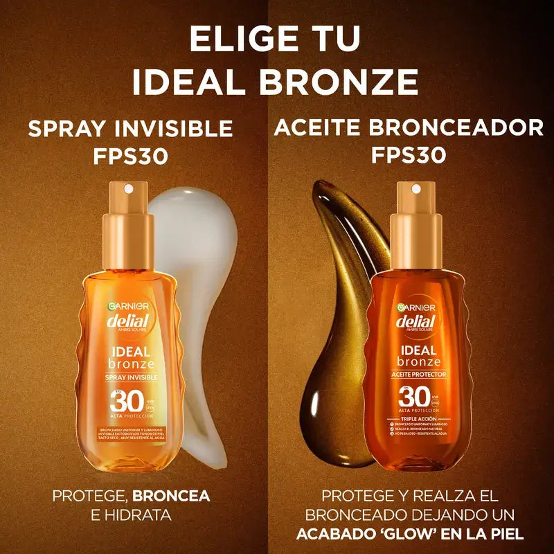 Garnier Delial Protective Tanning Oil Spf 30 , 150 ml