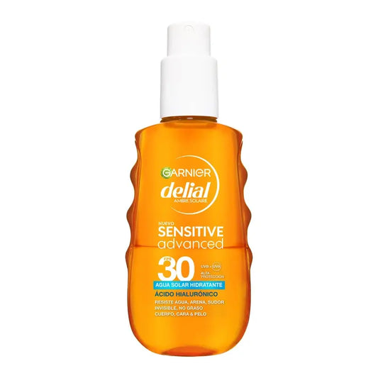 Garnier Delial Delial Sensitive Advanced Moisturising Sunscreen Water Spf 30, 150Ml