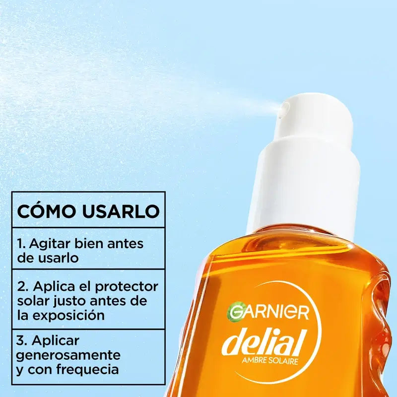 Garnier Delial Delial Sensitive Advanced Moisturising Sunscreen Water Spf 30, 150Ml