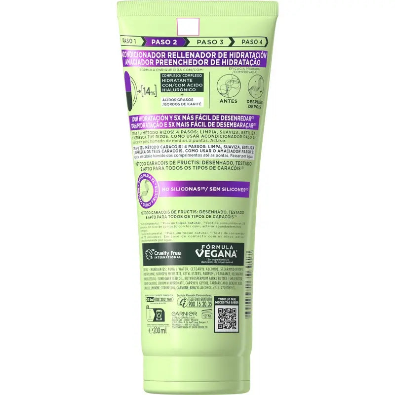 Garnier Fructis Curl Method Step 2 Conditioner, 200 ml