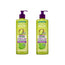 Garnier Fructis Nutri Curl Air Drying No Rinse Curly or Wavy Hair Cream, 2X400 Ml