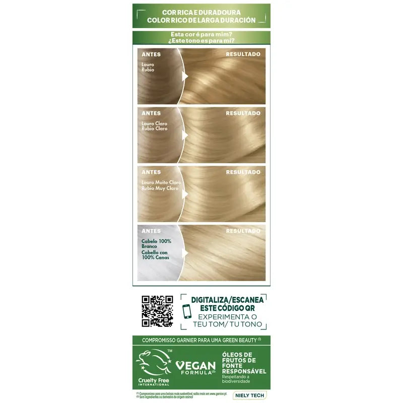 Garnier Nutrisse Very Light Blonde Permanent Colour No. 9 , 160 ml