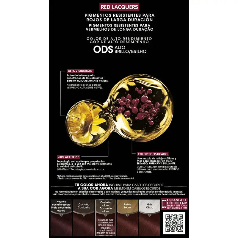 Garnier Olia 5.52 Merlot Exquis Cobrizo