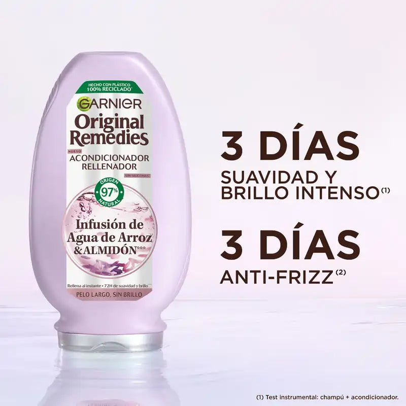 Garnier Original Remedies Rice Water & Starch Conditioner, 250 ml