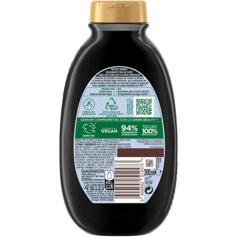 Garnier Original Remedies Magnetic Charcoal Shampoo