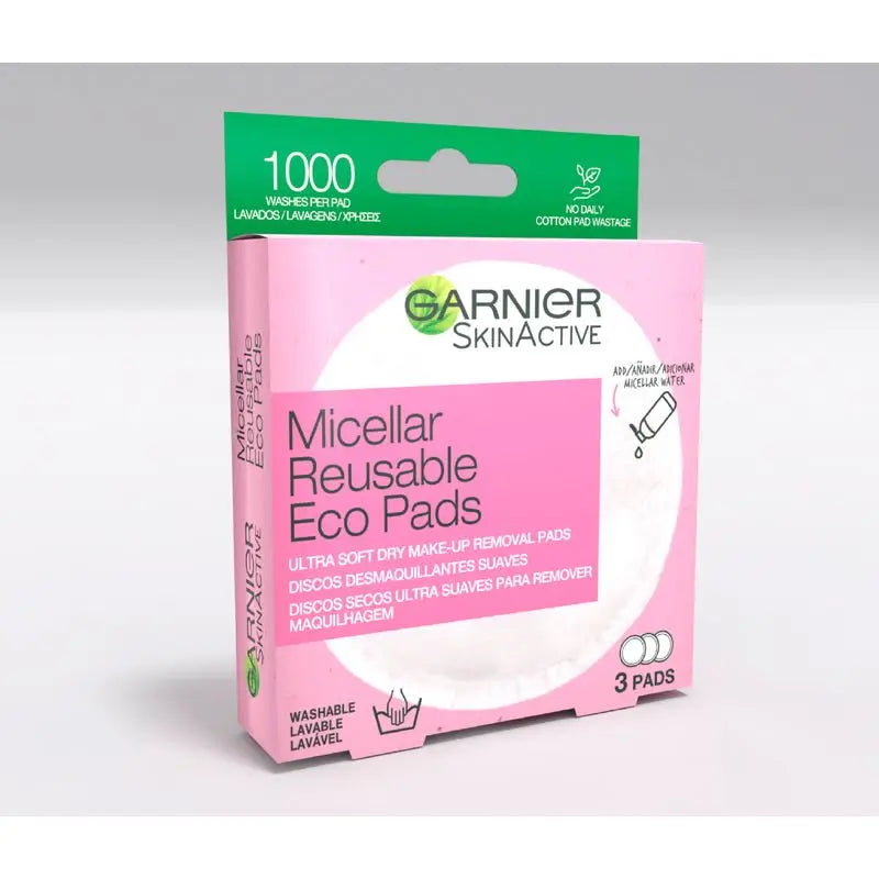 Garnier Skin Active Reusable Microfibre Make-Up Remover Discs