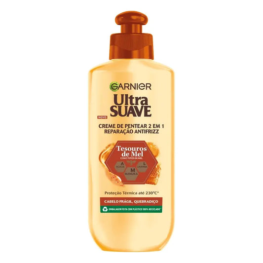 Garnier Ultra Doux 2 In 1 Anti-Frizz Repair Styling Cream 200 ml
