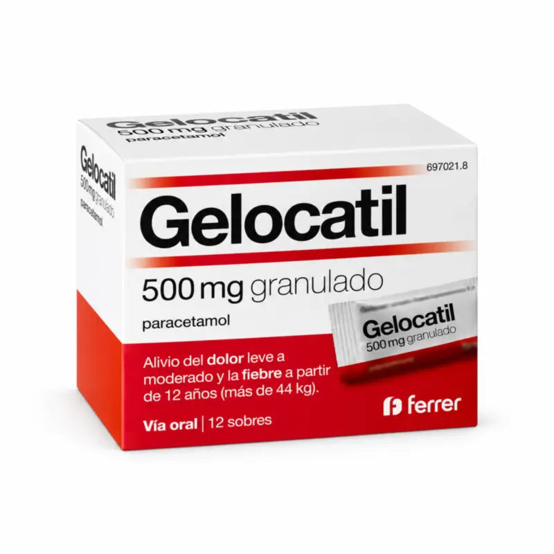 Gelocatil 500 mg Granulate 12 sachets