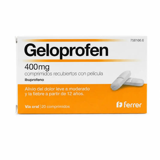 Geloprofen 400 mg, 20 Film-coated Tablets