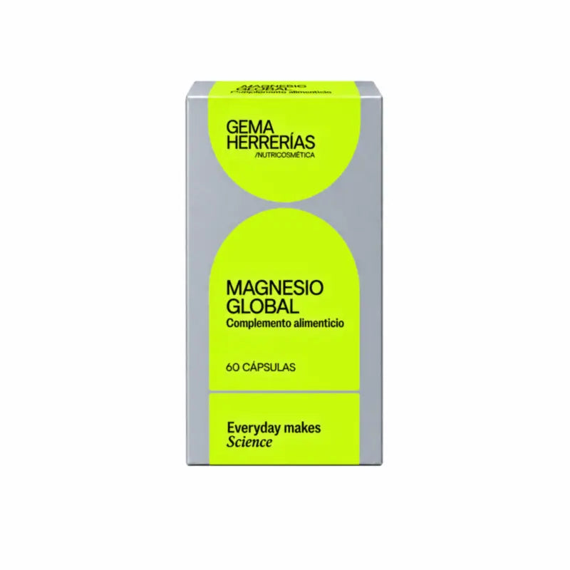 Gema Herrerías Global Magnesium Food Supplement, 60 capsules