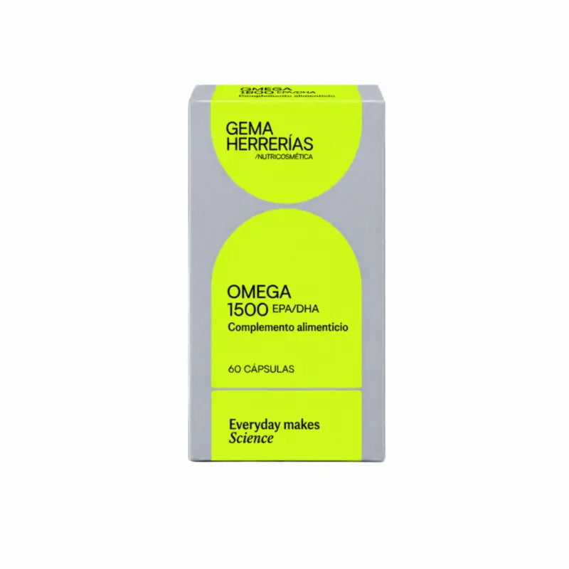 Gema Herrerías Omega 1500 EPA/DHA Food Supplement, 60 capsules