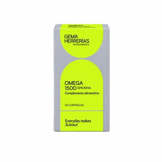 Gema Herrerías Omega 1500 EPA/DHA Food Supplement, 60 capsules