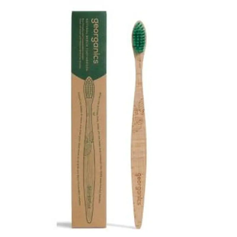 Georganics Medium Toothbrush Beech Wood.