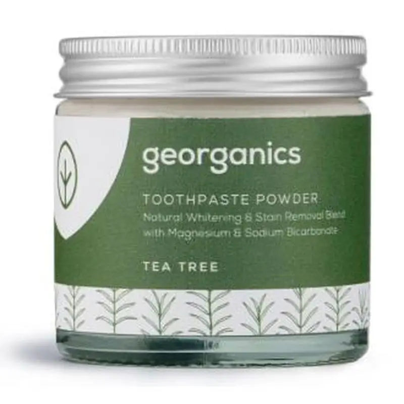 Georganics Tea Tree Mineral Toothpaste Powder 60Ml.