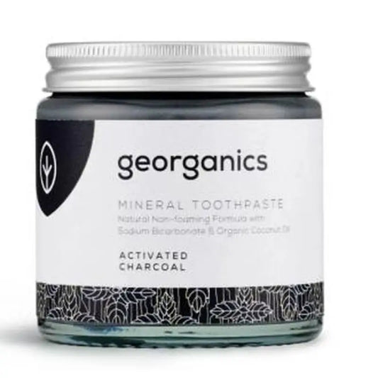 Georganics Activated Carbon Mineral Toothpaste Cream 120Ml.
