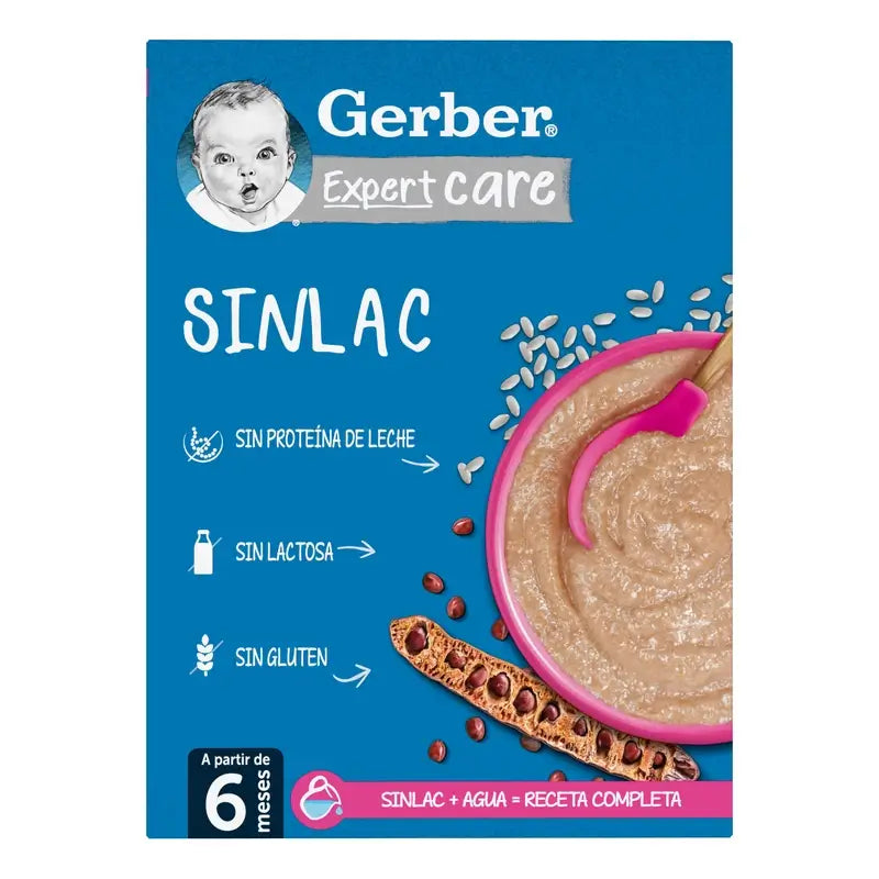 Gerber Papilla Expertcare Sinlac, From 6 Months Onwards, 250 Gr