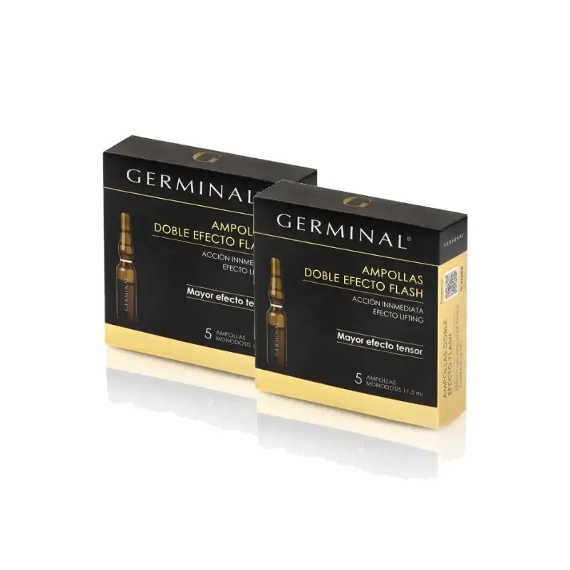 Germinal Immediate Action Double Flash Effect 5 ampoules, pack of 2