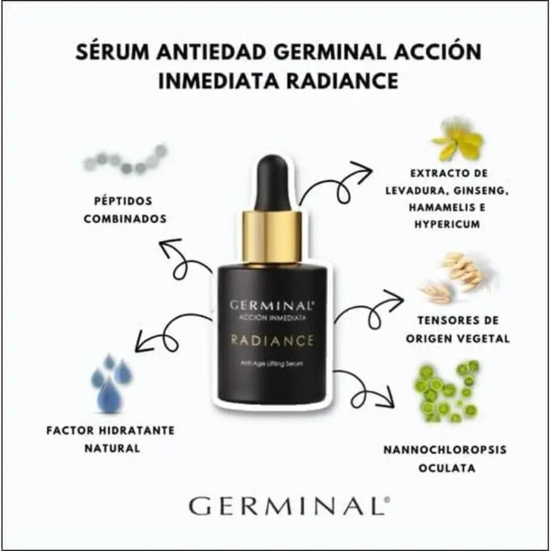 Germinal Immediate Action Radiance Serum, 30 ml
