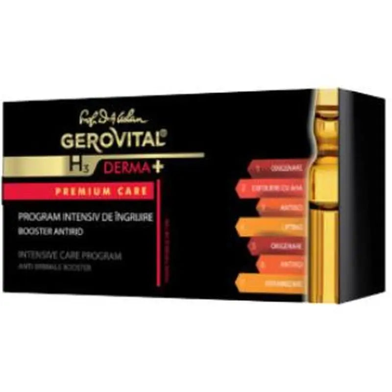 Gerovital H3 (Dr. Ana Aslan) Gerovital Intensive Anti-Wrinkle Booster 7Amp.