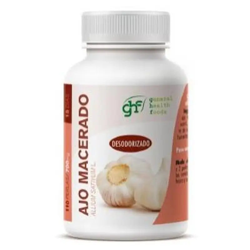 Ghf Garlic Macerated 500Mg. 110Pearls