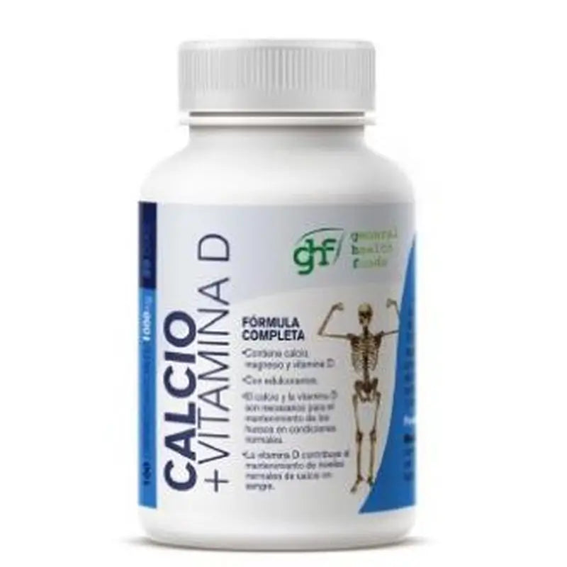 Ghf Calcium + Vit. D 1000Mg. 100 Tablets Mast.