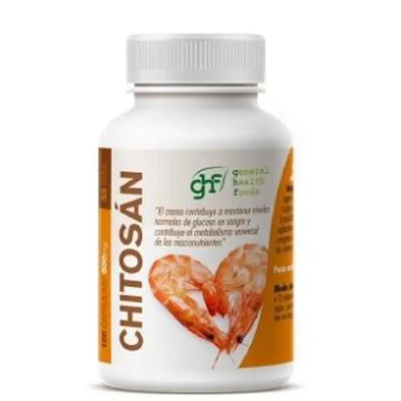 Ghf Chitosan 500Mg. 100 Capsules