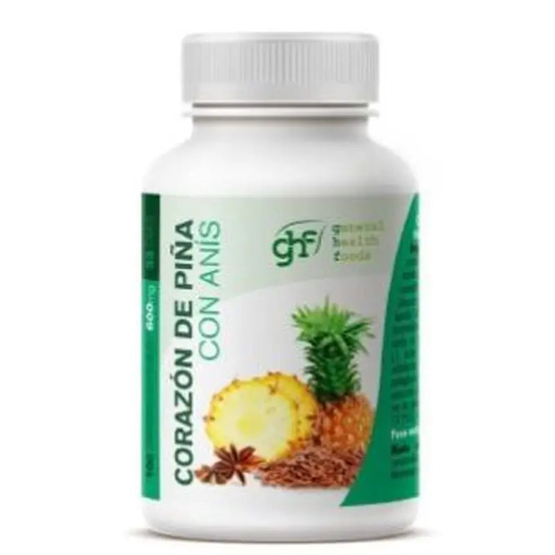 Ghf Heart Pineapple 600Mg. 100 Tablets