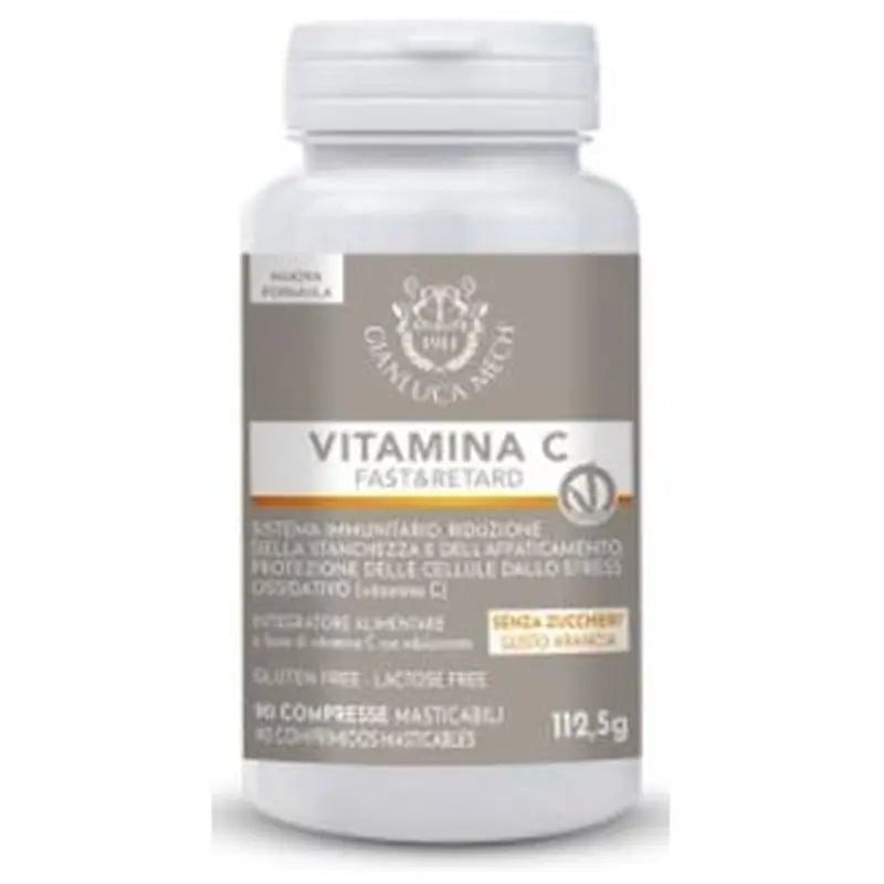 Gianluca Mech Vitamin C 1000Mg 90Comp Chewable.