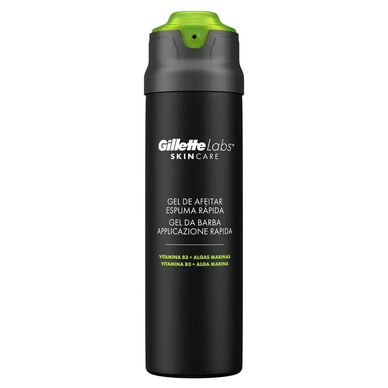 Gillette Labs Quick Foam Shaving Gel, 198 ml