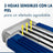 Gillette Blue3 Smooth 8+4 Men's Disposable Razors 40° Pivoting Head & Lubricating Strip , 12 pcs.