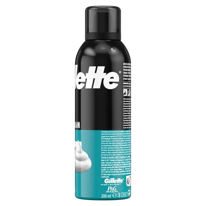 Gillette Classic Men's Shaving Foam , 200 ml