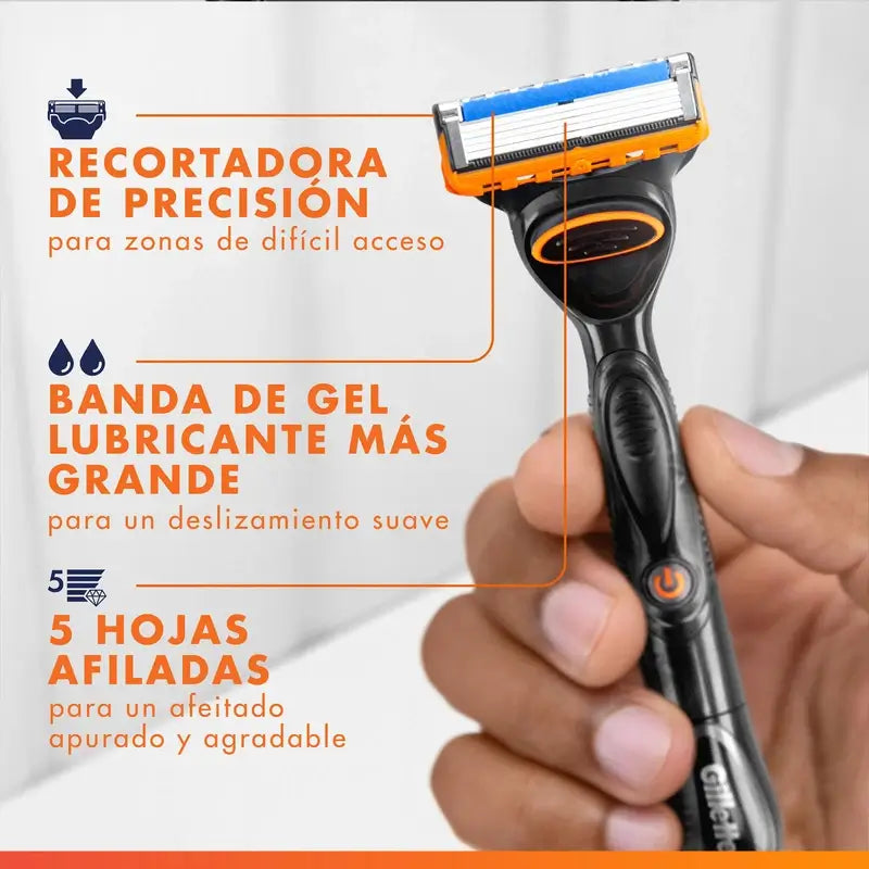 Gillette Fusion5 Power Replacement Blades For Men's Razors , 4 pieces
