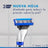 Gillette Mach3 Turbo Men's Razor Refills , 4 pcs.