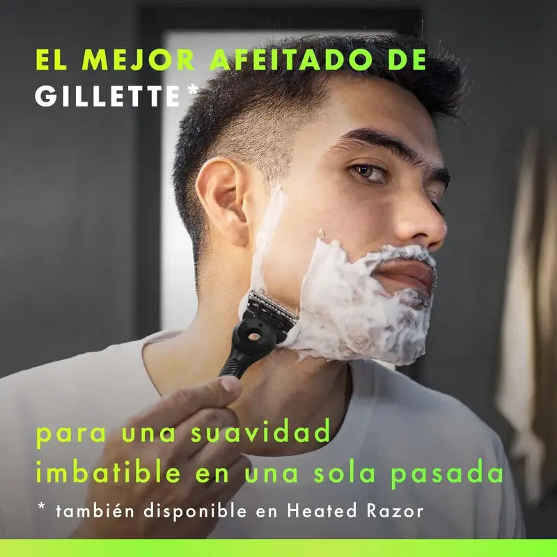 Gillette Labs Razor with Exfoliating Bar + 1 Refill & Hanger