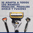 Gillette Proshield Men's Razor Refills, 4 pcs.