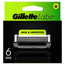 Gillette Labs Shaving Refills, 6 Blades