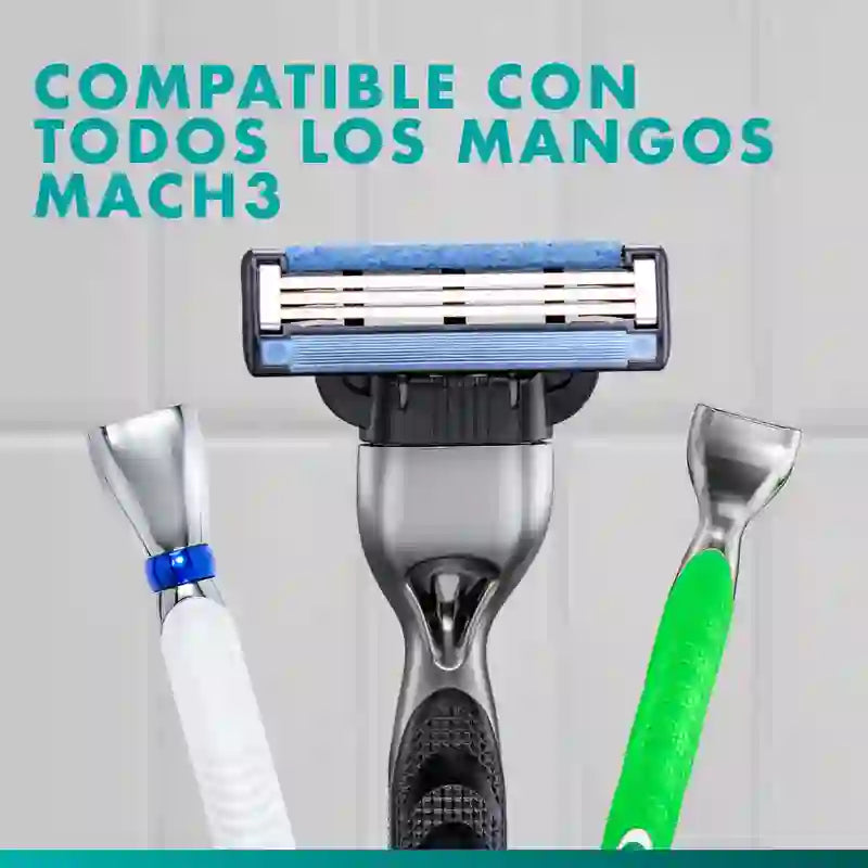 Gillette Mach3 Refill, 7+1 Refills