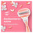 Gillette Venus Comfortglide Spa Breeze Women's Hair Removal Razor, 1 Handle + 3 Refills