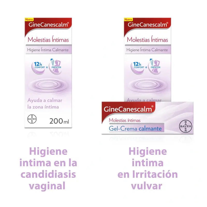 Ginescanes GineCanescalm Intimate Discomfort Gel, 200 ml