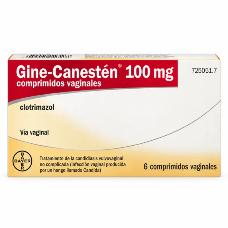 Gine-Canesten 100 mg, 6 Vaginal Tablets
