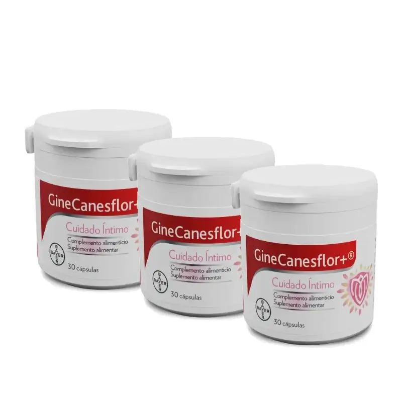 Gine-Canestén Ginecanesflor+, Pack of 3 x 30 capsules